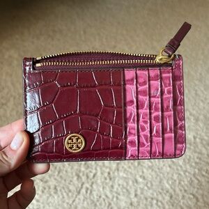 Tory Burch coin purse and card holder